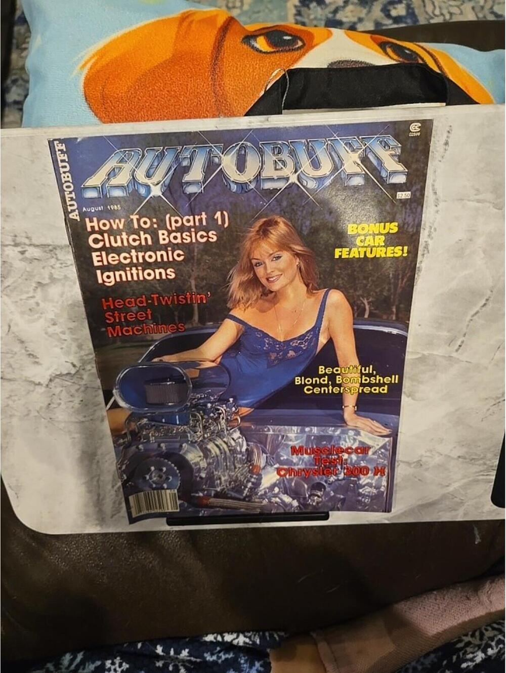 Autobuff Magazine Aug 1985 Cars & Sexy Ladies High Grade Hot Rods Babes vf/nm